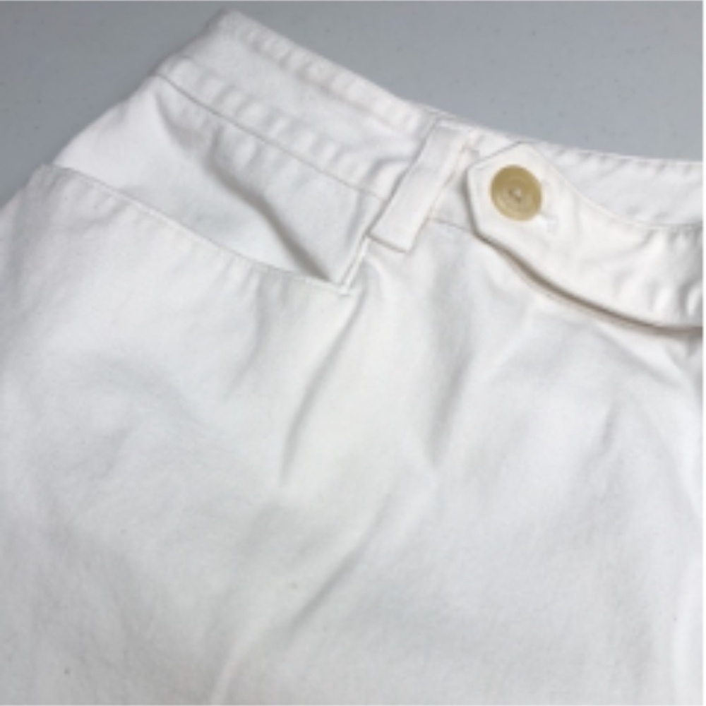 WHITE LAUREN DENIM ADELLE WIDE LEG DRESS PANTS 16/33x28 ⭐️ - Picture 5 of 11
